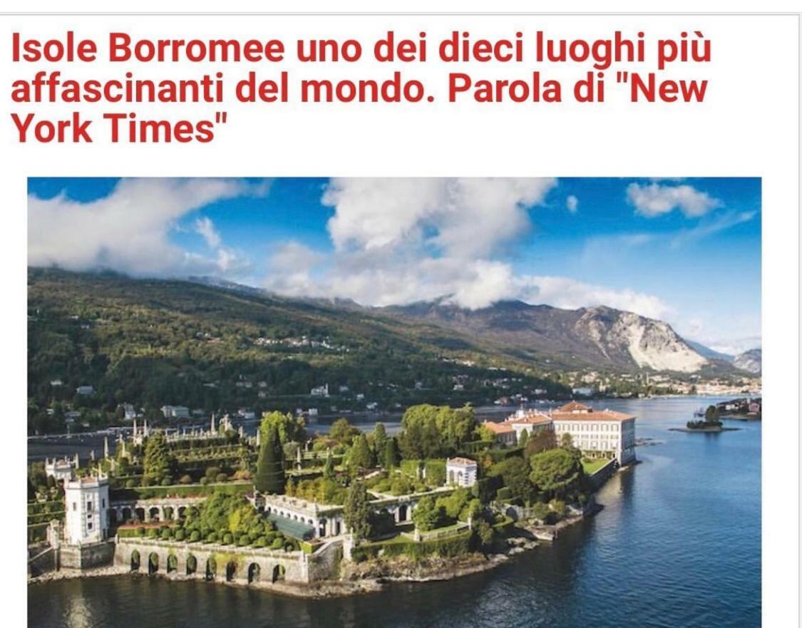 Artelago Silver Panoramic Lake View Baveno Exterior foto